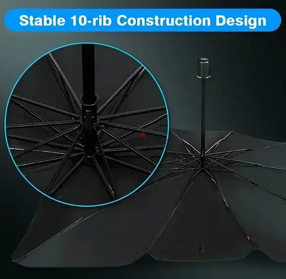 Foldable Car Sunshade Umbrella – Block Heat & UV Rays Instantly!