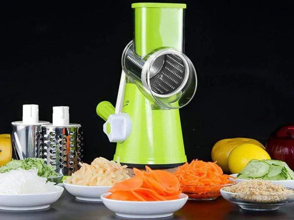 Manual Vegetable Cutter | Multifunctional Rotary Slicer
