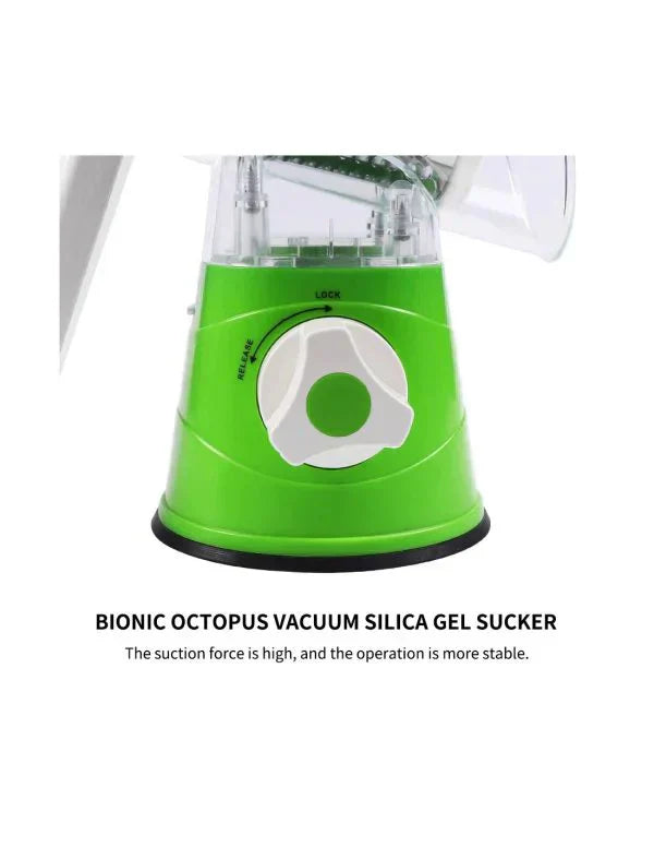 Manual Vegetable Cutter | Multifunctional Rotary Slicer
